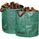 thumbnail image 1 of Bolsas para residuos de jardín impermeables y resistentes al desgarro, 272 L, plegables y reutilizables para recolección de hojas, malezas, ramas y zarzas, 1 of 5