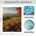 thumbnail image 3 of Diamond Art Kit for Adults, Autumn Harvest Scenery Landscape Bounty Diamond Painting for Adults Beginners, 5D DIY Diamond Art Painting Kits, Colorful Diamond Painting Craft for Home Decor 12x16, 3 of 7