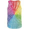 thumbnail image 2 of Rainbow Pride LGBT Tie Dye All Over Adult Tank Top - Large, 2 of 2