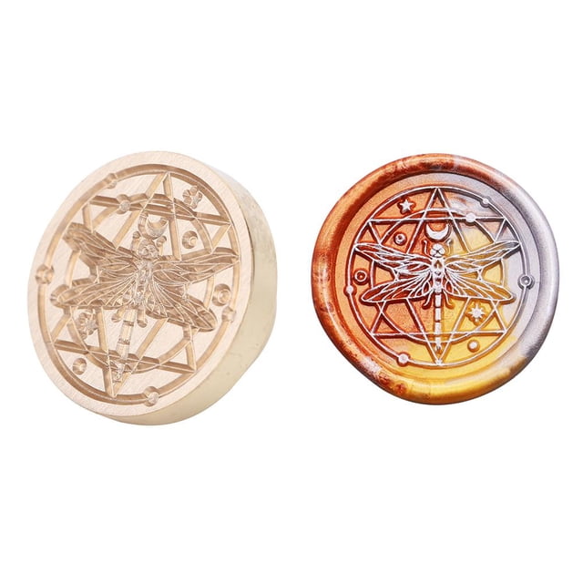 Cuadros Decorativos Animal Retro Wax Seal Stamp Head Fire Paint para invitaciones de boda (DW03)