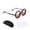 Red, variant on TIELUTT 2025 Gradient Color Adjustable Tint Polarized Round Sunglasses with ND9 Stepless Adjustable Sunglasses for Stuff for Women Dirt Bike Clothes for Kids Zeal Goggles X Goggle Ski Goggles for Kids