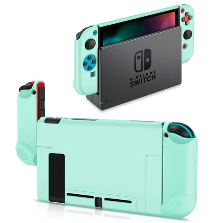 Grip Gel Guards with Thumb Caps Works for Nintendo Switch Joy-Con - Protective Anti-Slip Ergonomic Comfort Controller Grip Case Cover Skin Silicon Works for Joy Con Accessories (Light Blue)