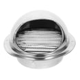 thumbnail image 5 of UPOUART 304 Stainless Steel Wall Mounted Exhaust Vent Cap Weather Resistant Ventilation Cover, 5 of 8
