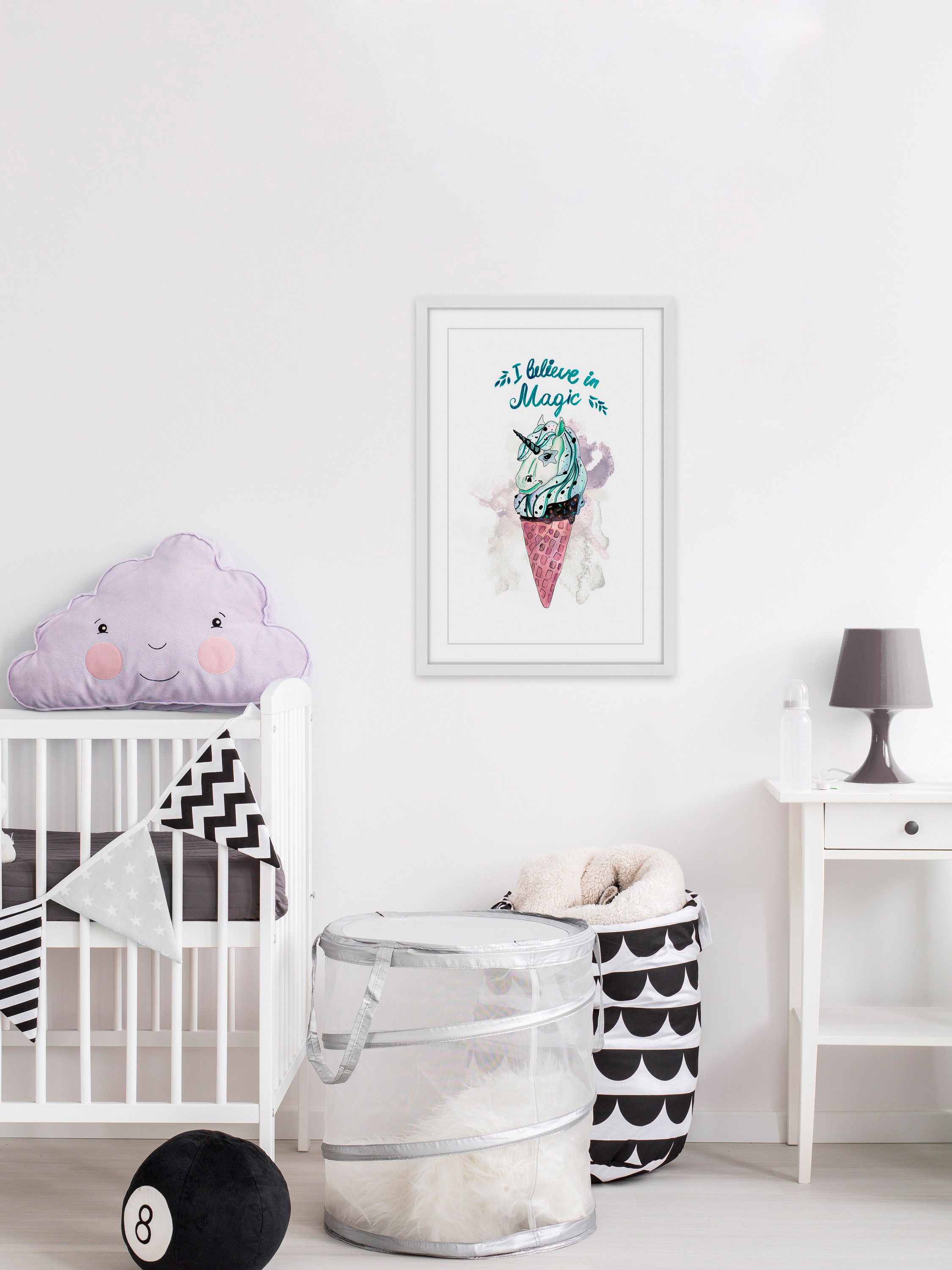 I Believe in Magic Framed Painting Print