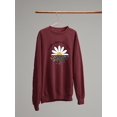 thumbnail image 3 of For A Reason Daisy Sweatshirt Women -Image by Shutterstock, Female Small, 3 of 4