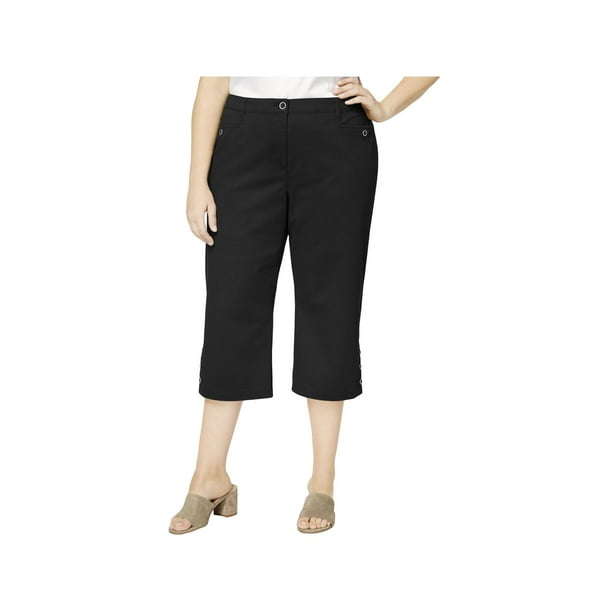 karen scott capris plus size