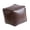 Coffee brown, variant on Sturdy PU Leather Storage Pouf Organizers Seat for Bedroom Living Room Interior Designs
