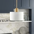 thumbnail image 2 of Evelyn&Zoe Industrial 1-Light Ceiling Hanging Pendant Light, Gold, 2 of 10