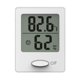 thumbnail image 1 of Mini pantalla digital LCD Termómetro interior Higrómetros Suministros adecuados para invernaderos, bodegas y sótanosBlancoWhite, 1 of 1