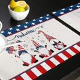 thumbnail image 5 of Independence Day Placemats - Set of 4, 4th of July Patriotic Table Mats for Home Decorations, American USA Flag Place mats for Memorial Day Home Kitchen Dinner, 5 of 6