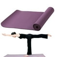 thumbnail image 2 of FELTECHELECTR Work Out Mat TPE Dark Purple with Joint Support 1Set, 2 of 8