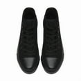 thumbnail image 4 of Womens Mens High Top Canvas Sneakers Lace Up Platform Casual Shoes Classic Comfortable Fashion Sneakers, 4 of 6
