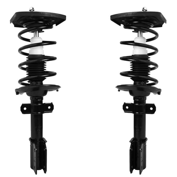 Detroit Axle - Rear 2pc Struts for 1997-2005 Buick Century Regal, 97-03 Pontiac Grand Prix, 2 Struts & Coil Sping Assembly 1997 1998 1999 2000 2001 2002 2003 2004 2005 Replacement