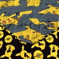 thumbnail image 3 of Pokemon Pika Pose Quilted Blanket 60x90 inches, 3 of 4