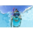 thumbnail image 5 of Bestway® Crusader™ Youth Snorkel Set with Fins, Pink Ages 7+, 5 of 7