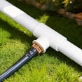 thumbnail image 4 of PVC to Drip Irrigation Adapter, 1/2" PVC Male Pipe Thread (MNPT) x 1/2" Drip Irrigation Barbed Coupling Drip Line to Threaded Hose Adapter Fittings (10 Pack) 1/2" MNPT to Barb Coupling, 4 of 8
