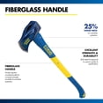 thumbnail image 5 of 8 lb Wood Splitting Maul with 36-Inch Fiberglass Handle - Forged Head Hardened to 50–55 HRC, Heavy-Duty Log Splitter, Model #62374, 5 of 5