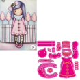 thumbnail image 1 of Nuevo Troqueles de corte de Metal de elfos de Navidad, troqueles de elfo para manualidades, tarjetas, 1 of 2