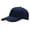 Navy-blue, variant on Fashion Men's Women's Solid Color Hip Hop Adjustable Baseball Hat Snapback Cap
