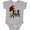 AC-Heather Grey, variant on Cute Elf Squad Boys or Girls Baby Bodysuit