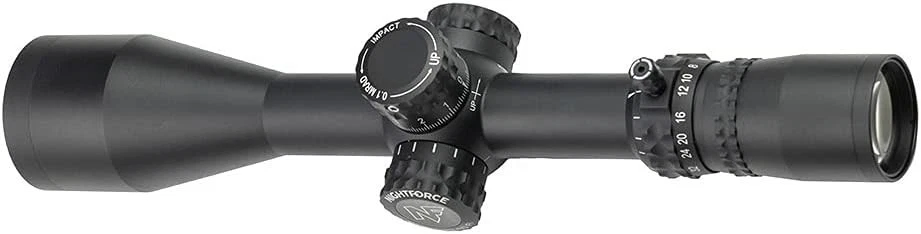 Nightforce NX8 4-32x50mm F1 Riflescope, Mil-XT Reticle, 8x Zoom, ZeroStop, ED Glass, 30mm Tube, Black (C634)