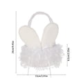thumbnail image 3 of Moocorvic Girls Easter Basket Ideas Cute Bunny Ear Lace Dress Easter Gift Bucket Party Favors Stuffers Gifts, 3 of 8