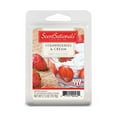 thumbnail image 1 of Scentsationals Strawberries & Cream 2.5 oz Fragrant Wax Melts - 4 Pack, 1 of 2