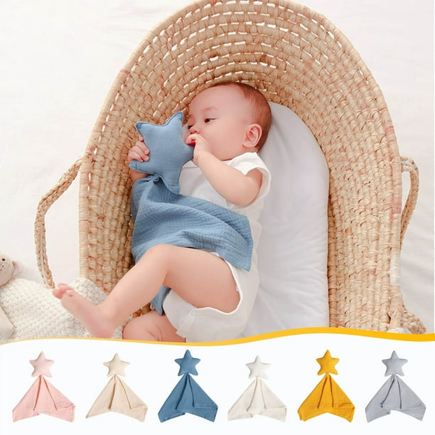 Pañuelo Calmante de Algodón para Bebés: Suave y Cómodo para Bebés, Cuidado y Comodidad de Recién Nacidos.