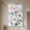 thumbnail image 3 of White Mirage III Shadowbox Print Floral Wall Decor by Art Remedy, Blonde Frame, 36 x 54, 3 of 7