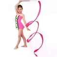 thumbnail image 4 of 2M/4M Colorful Rythmic Gymnastics Ribbon Dance Ribbon Rhythmic Art Gymnastic Ballet Streamer Twirling Rod Stick Training, 4 of 5