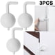 thumbnail image 4 of Protector Seguridad Adhesivo Antipellizco para Gabinete A Prueba Bebés 3 Uds. Blanco, 4 of 4