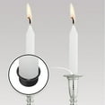 thumbnail image 2 of Portavelas para Velas CóNicas, Portavelas, Velas de Té, Velas de Mesa con Inserto de Vela, Portavelas 30 Piezas Negro, 2 of 7