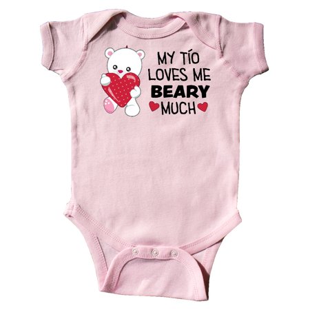 

Inktastic My Tío Loves Me Beary Much- cute bear Gift Baby Boy or Baby Girl Bodysuit