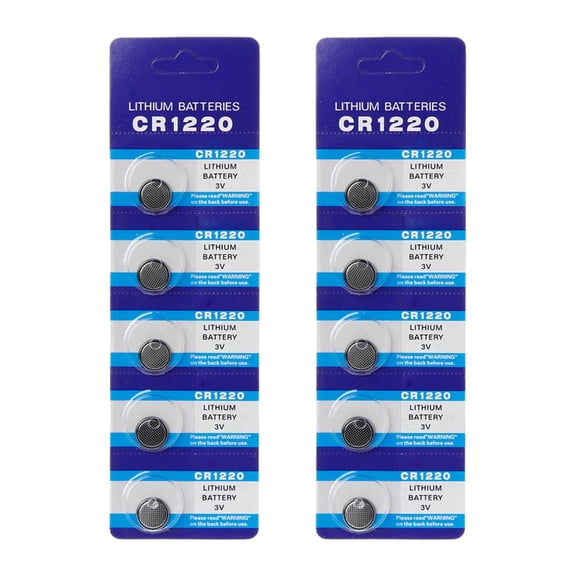 WINDLAND Quality CR1220 Batteries Coin Battery for Automotive Key Fob Reliable Power Performances and Easy Replacement 5pcs/10pcs