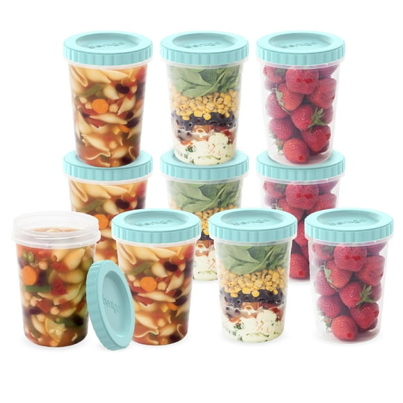 Contenedores de delicatessen Bentgo Prep para almacenamiento de alimentos, 20 unidades, 946 ml