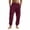 240#Wine, variant on Mens Sweatpants with Pockets Elastic Waist Drawstring Joggers, Tapered Sport Trouser for Workout & Athletic Use Black 2XL
