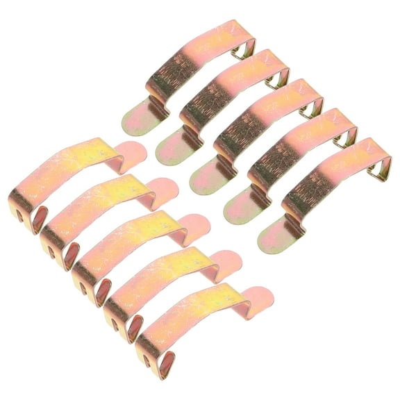 GOOHOCHY 10pcs Metal Air Cleaner Cover Clip Air Cleaning Filter Box Housing Spring Clamp Protects Engine With Filtration Car Accessories