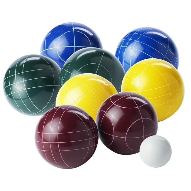 Franklin Sports Bocce Set 6 All Weather Bocce Balls, 1 Pallino, and