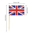 thumbnail image 2 of Oubit Union Jack Mini Flags,100Pcs Union Jack Mini Mini UK Flags British Toothpick Flags Compact and Lightweight, 2 of 9
