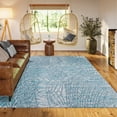 thumbnail image 4 of Addison Rugs Indoor/Outdoor Rylee Abstract Washable Rug 5' x 7'6" - Blue, 4 of 5