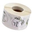 thumbnail image 4 of 500 pegatinas de agradecimiento de 1 pulgada, etiquetas adhesiva etiquetas de seldo estampadas con hojas para sobre s de regalo, Zulema Etiqueta de sobre de agradecimiento, 4 of 8