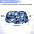 thumbnail image 7 of Jeiento Blue Camo Print Winch Cover with Elastic Band,Universal Fit for Electric Winches 8500-17500 lbs, 7 of 7