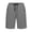Gray, variant on SBYOJLPB Men's Casual Shorts with Drawstring Elastic Waist and Pockets Solid Color Short Pants