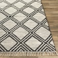 thumbnail image 4 of Hauteloom Wausa Living Room, Bedroom Area Rug - Bohemian/Global - Black, Beige - 3' x 5', 4 of 10