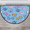 Multicolour 1, variant on CURLYOOT Animal Footprint Half Round Door Mat, Indoor Outdoor Entrance Rug, Pet Animal Paws Semi Circular Area Rug, Non Slip Washable Absorbent Doormat, Laundry Room Rug 24'' x 36''