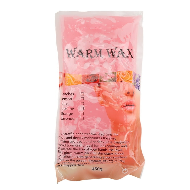 Domqga Paraffin Wax Block, Paraffin Wax Refills Natural 15.9oz Safe for Beauty Salon for Home, Size: Small, Orange