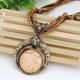 thumbnail image 1 of Awdenio Joyería para Mujer, Collar con Cuentas de cerámica étnicas Hippie Boho, joyería Bohemia, Regalo para Mujer,Beige, 1 of 2