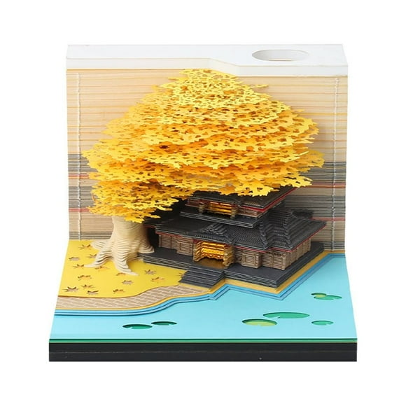 Flower clusters, marriage trees, 3D three-dimensional sticky notes, paper carvings, landscape tree house decorations, sticky notes