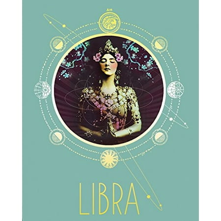 Papaya Zodiac Libra Print