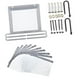 thumbnail image 2 of Perchero para medallas para correr con soporte de pared con tornillos, resistente dorsal de carrera Gris, 2 of 7